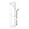 Hansgrohe Unica - Crometta sprchová tyč 900 mm so sprchovou hadicou Metaflex 1600 mm, chróm 27614000