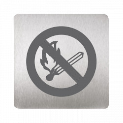 Sanela - Piktogram - zákaz otvoreného ohňa